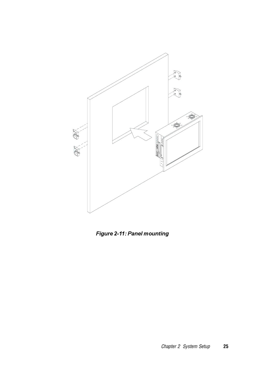 Advantech IPPC-9120, IPPC-9150 user manual Panel mounting 