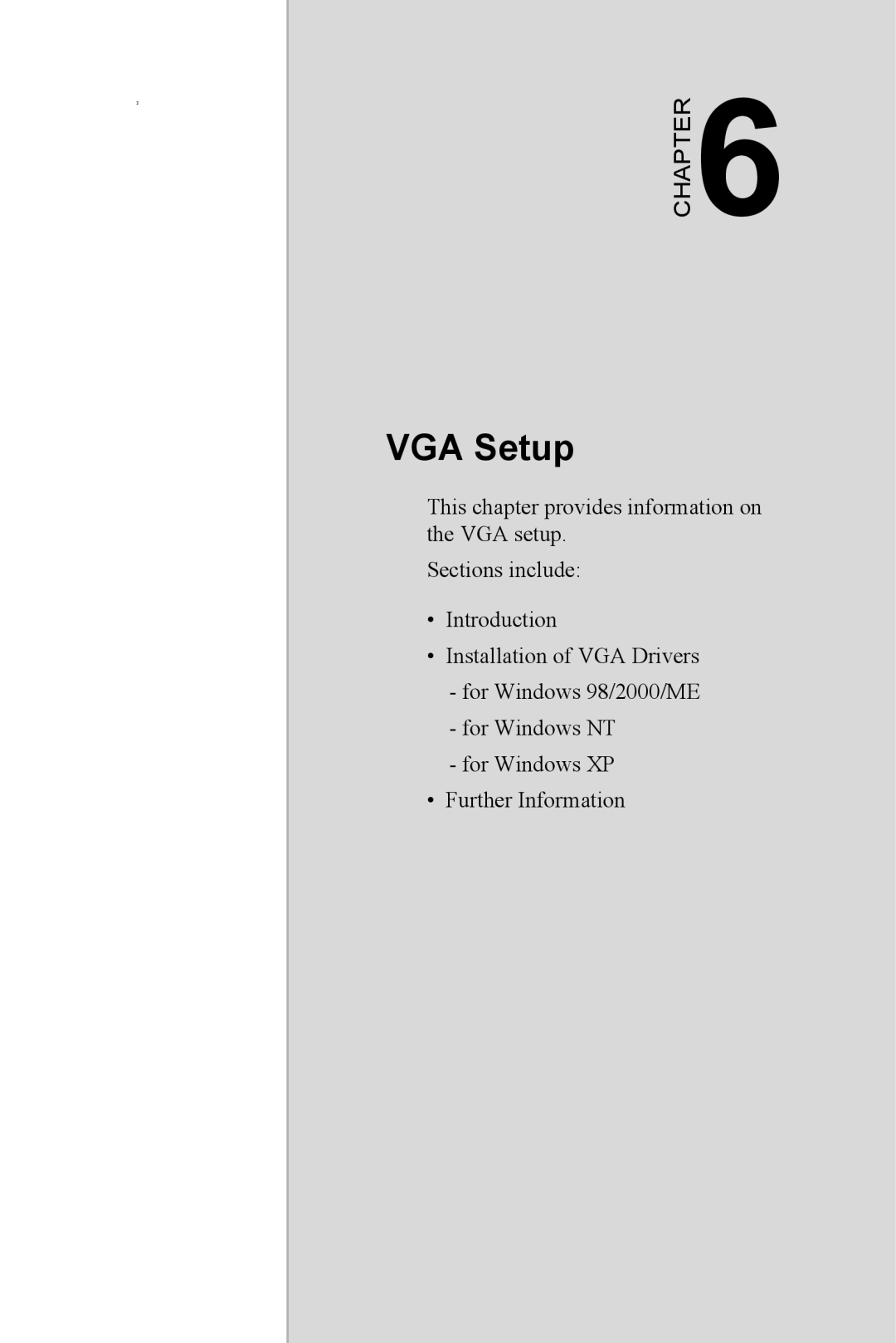 Advantech IPPC-9151 Series user manual VGA Setup 