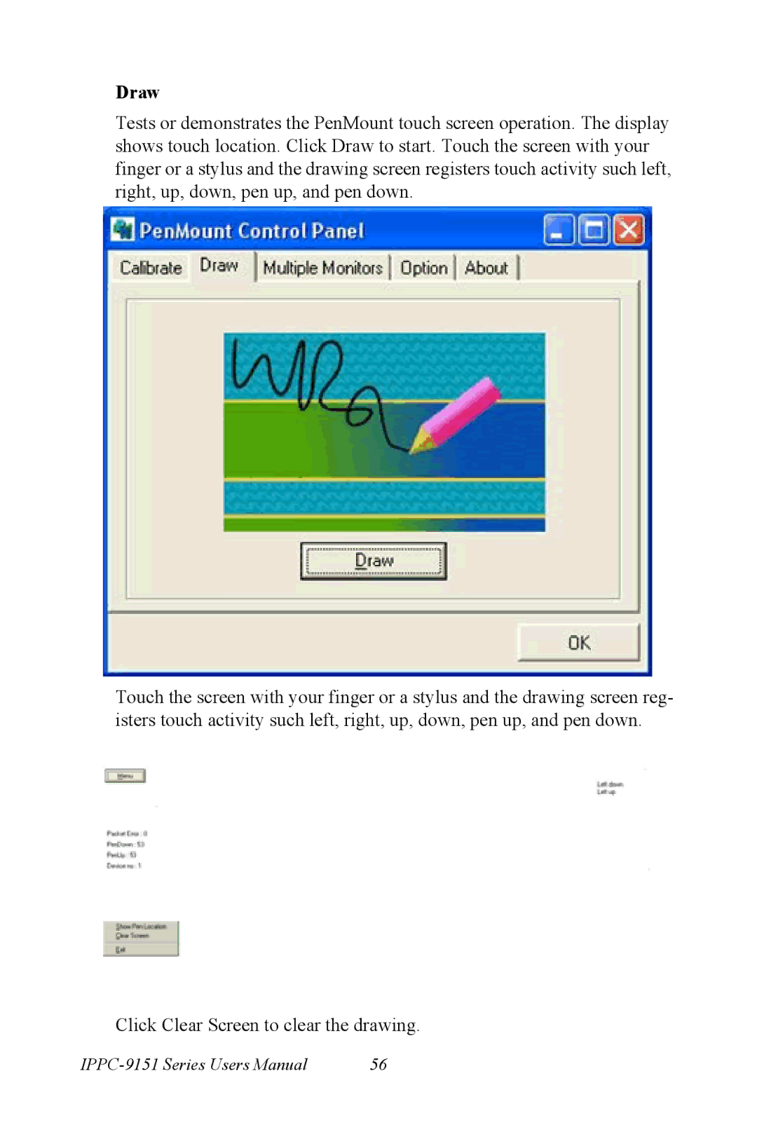 Advantech IPPC-9151 Series user manual Draw 