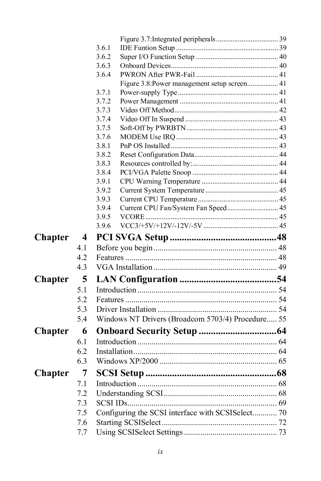 Advantech PCA-6185 user manual Chapter PCI Svga Setup 