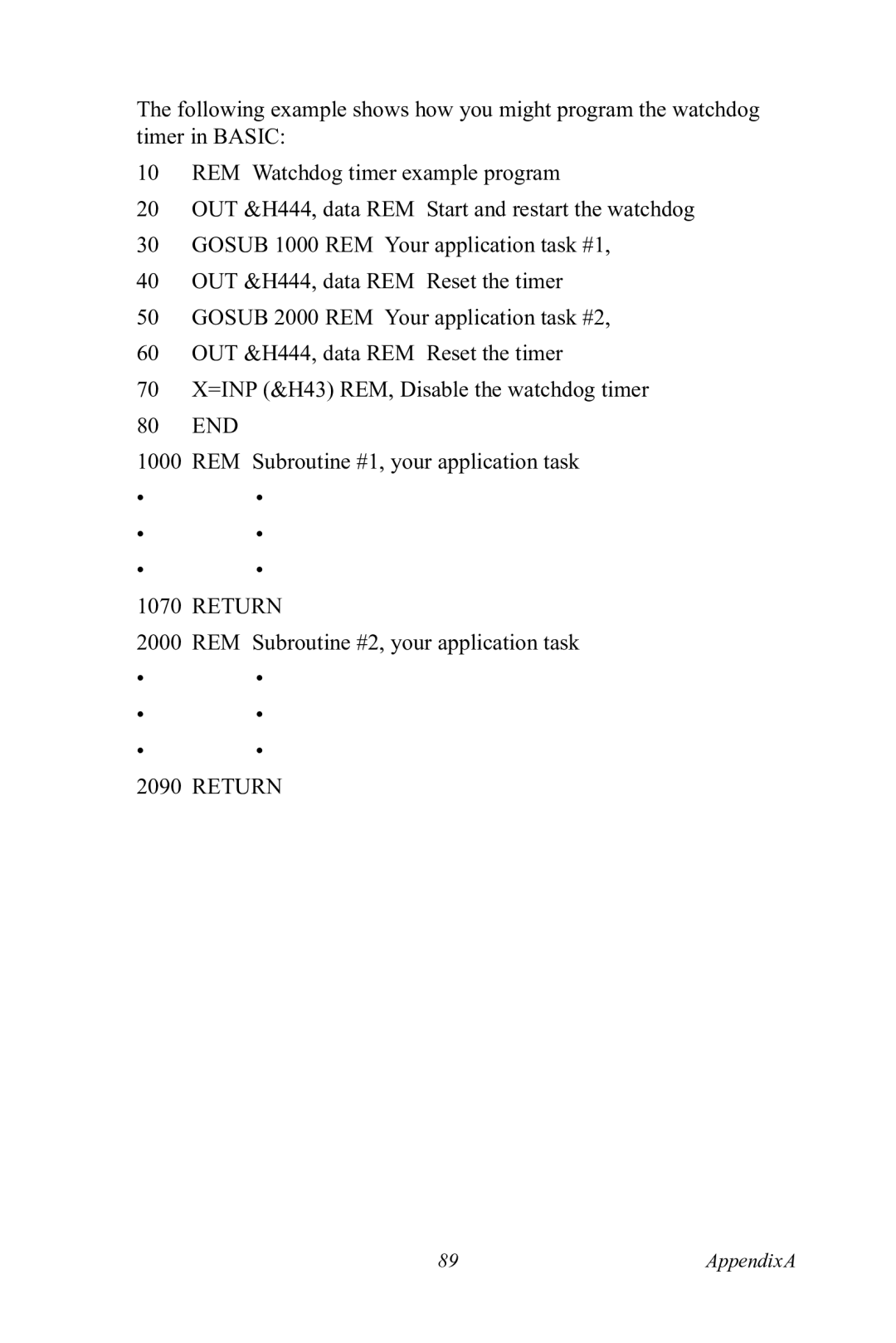 Advantech PCA-6185 user manual Return 