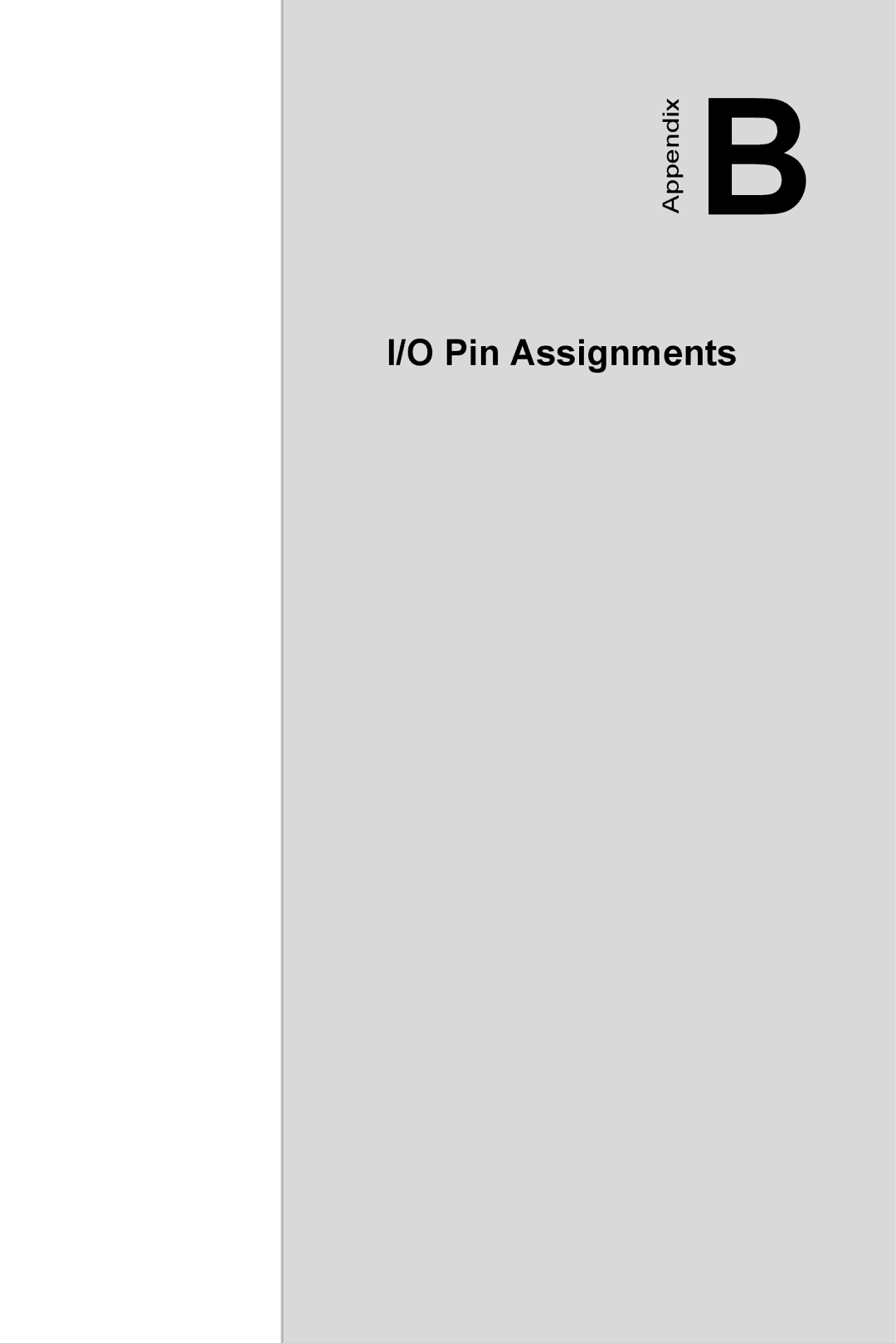 Advantech PCE-5120 user manual Pin Assignments 