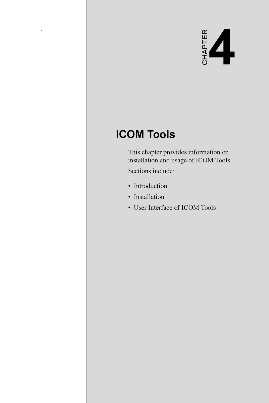 Advantech PCI-1625U user manual ICOM Tools, Chapter 