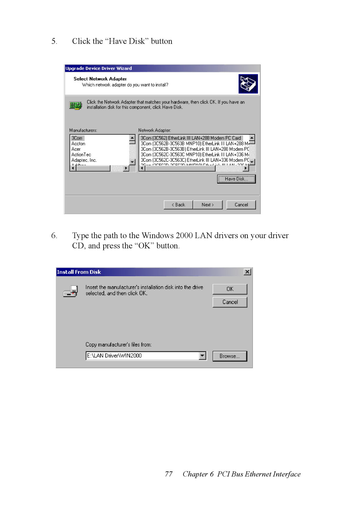 Advantech PCI-6872 user manual PCI Bus Ethernet Interface 