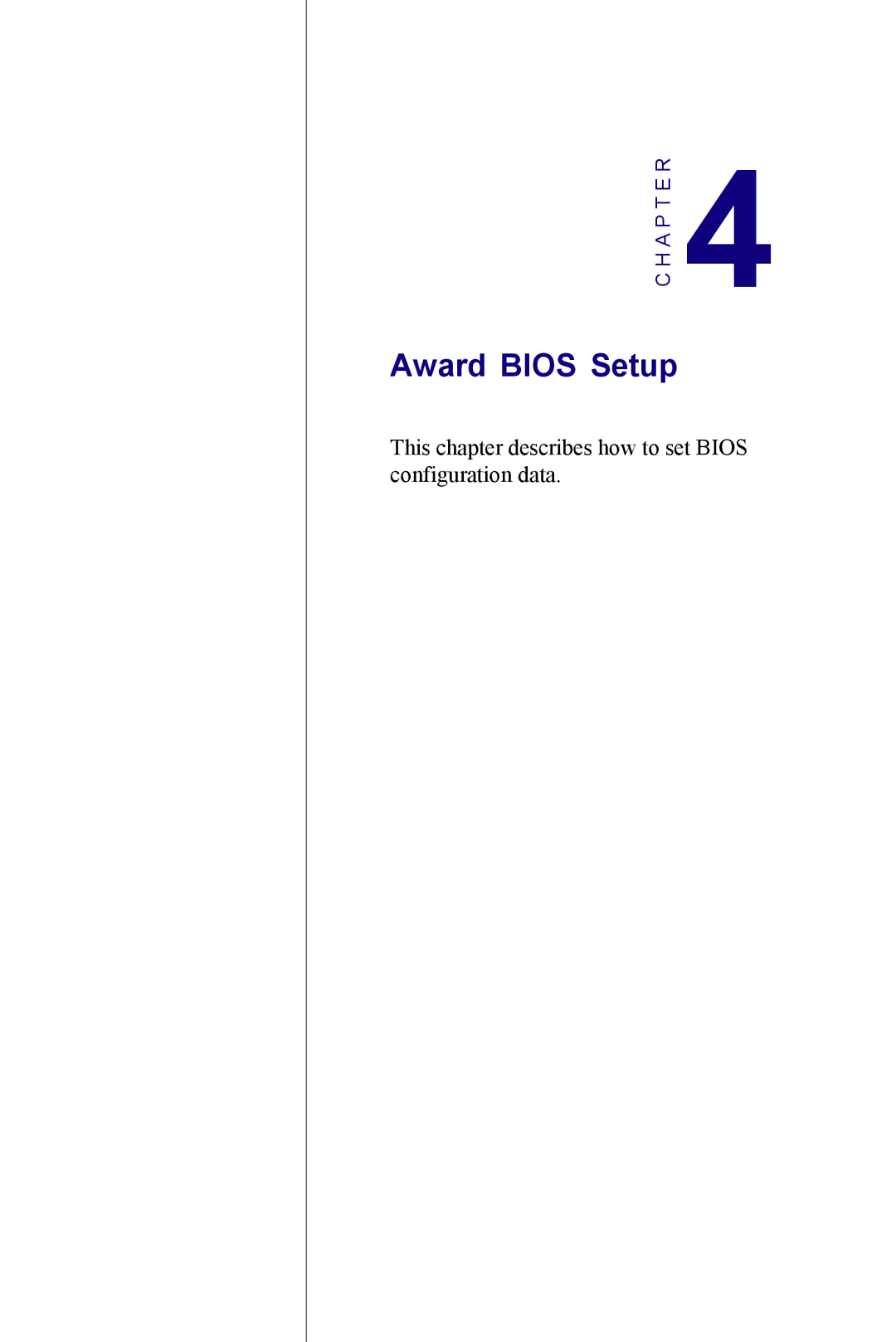 Advantech PCM-3350 Series user manual Award Bios Setup 