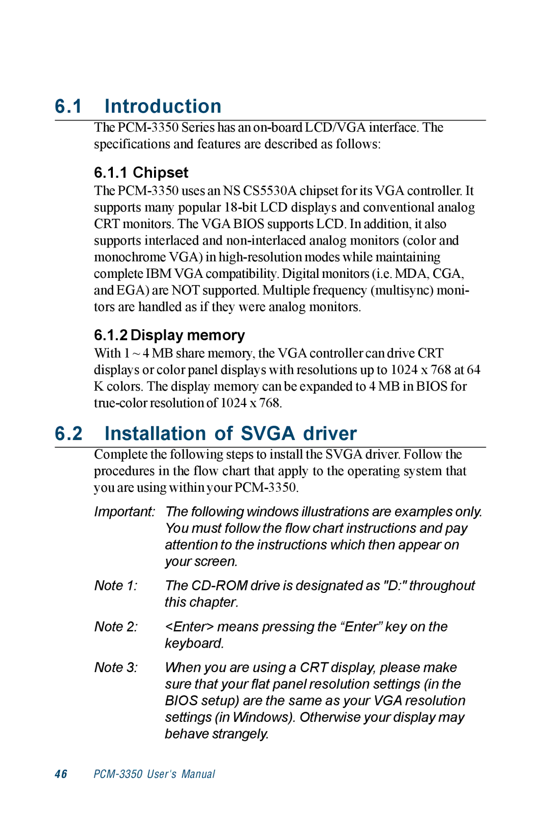 Advantech PCM-3350 Series user manual Chipset, Display memory 