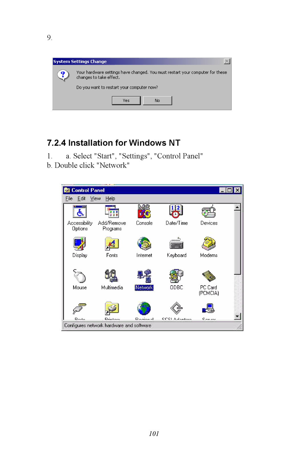 Advantech PCM-9372 user manual 101 