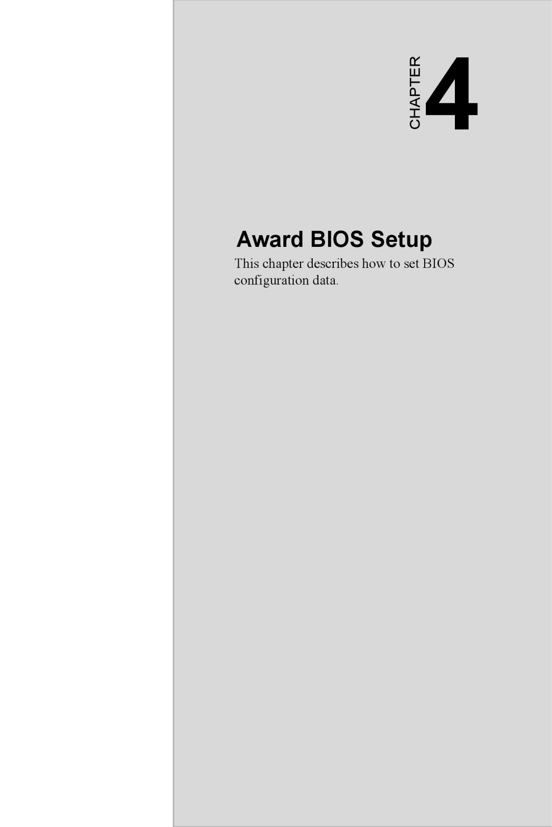 Advantech PCM-9372 user manual Award Bios Setup 