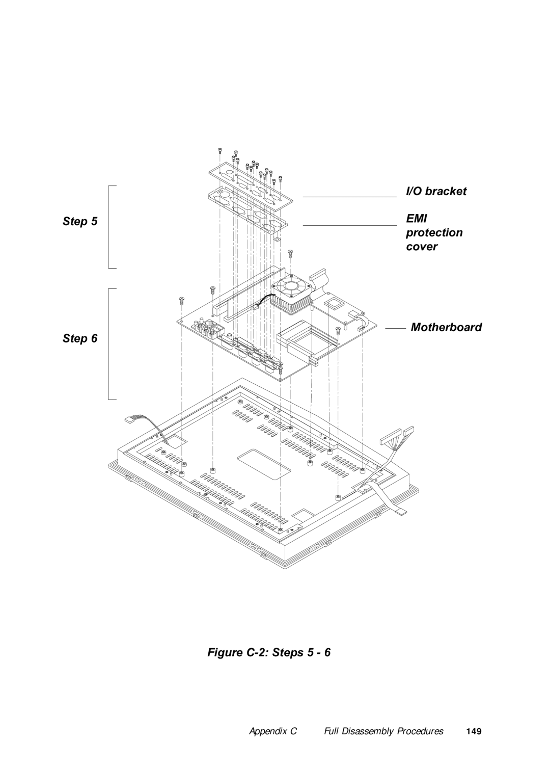 Advantech PPC-150 manual Figure C-2 Steps 5 