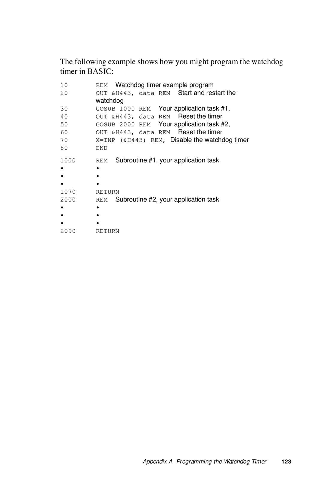 Advantech PPC-A84/A120-X5X user manual 123 