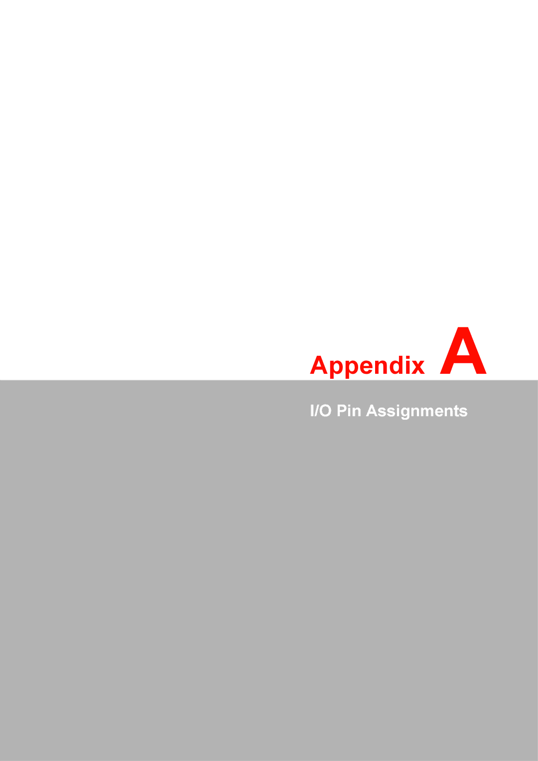 Advantech PPC-L128T user manual Appendix a 