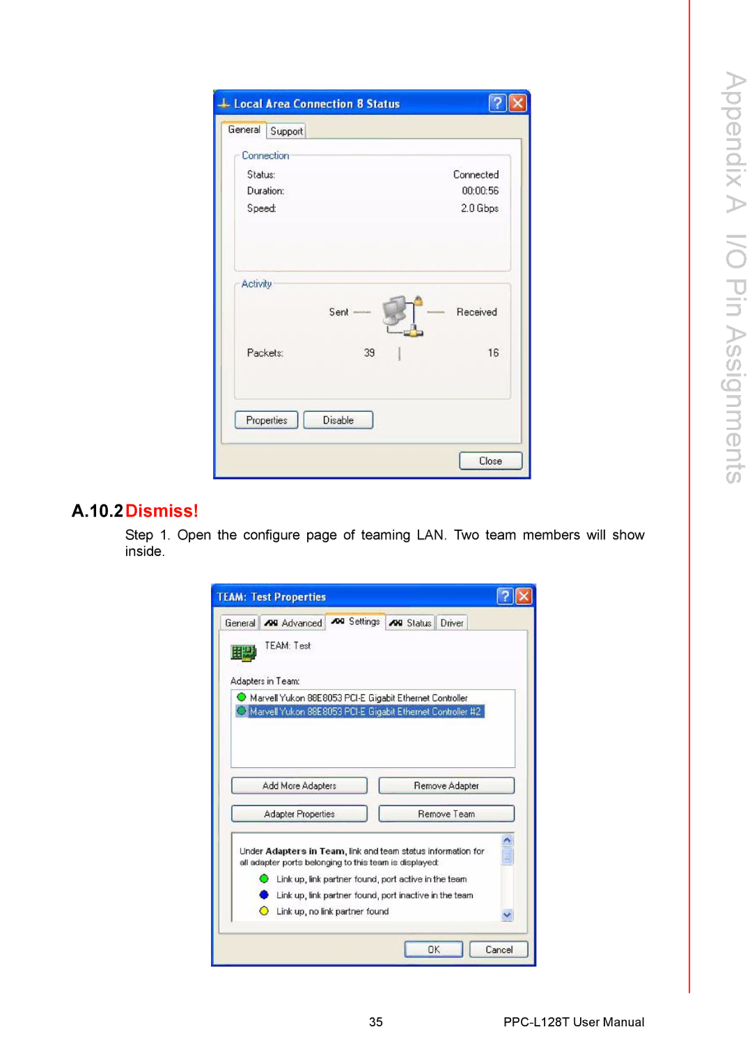 Advantech PPC-L128T user manual 10.2Dismiss 