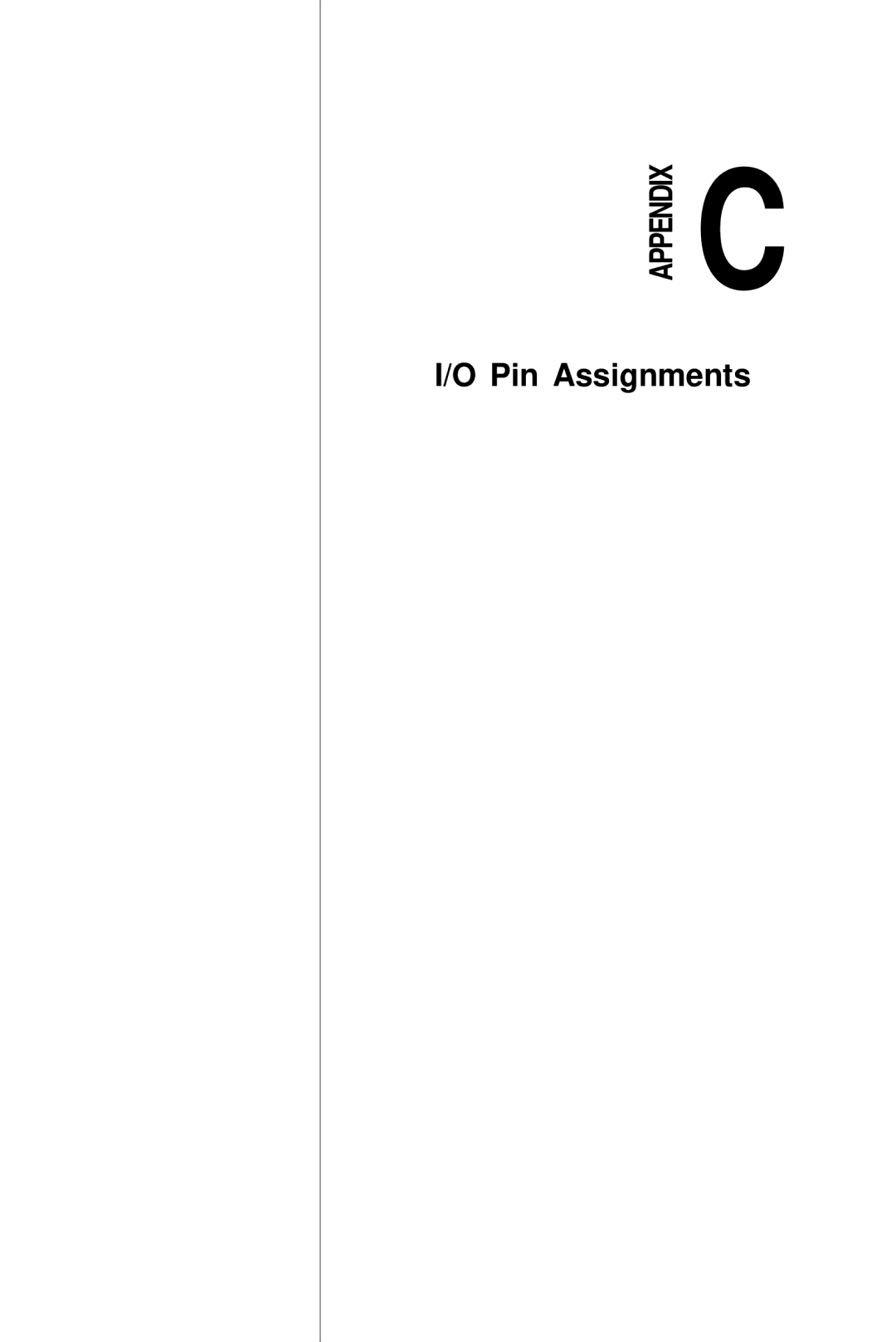 Advantech PPC-S123 manual Pin Assignments 