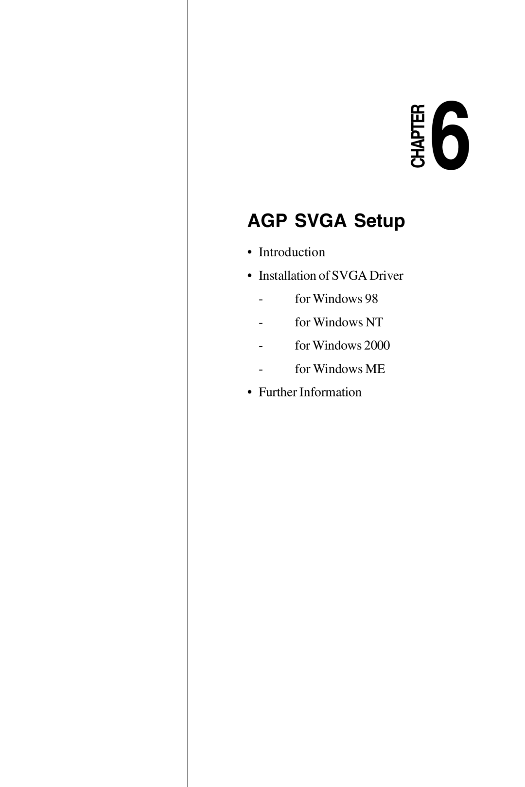 Advantech PPC-S123 manual AGP Svga Setup 