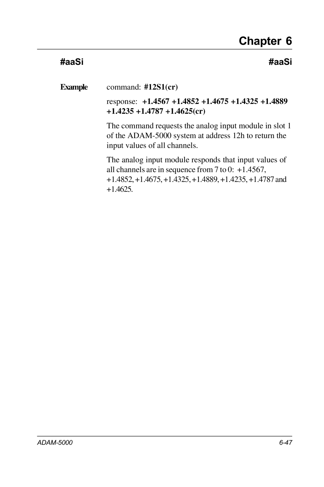 Advantech RS-485 user manual Chapter 