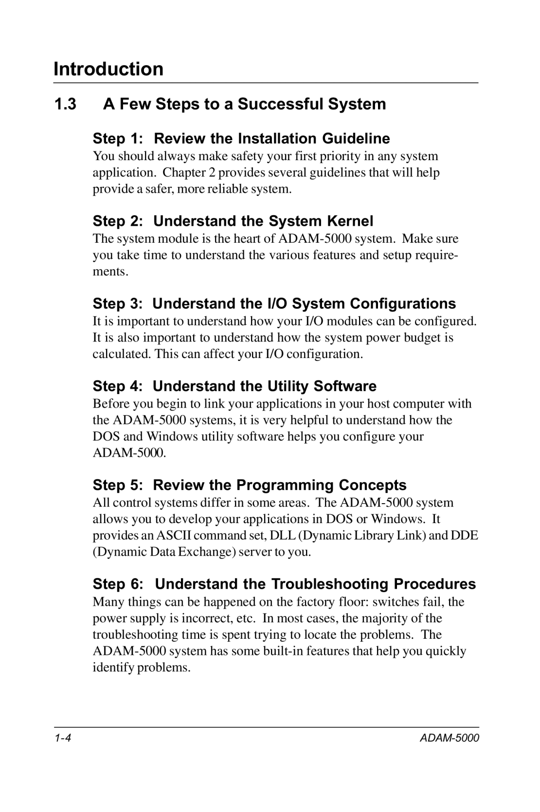 Advantech RS-485 user manual Few Steps to a Successful System 