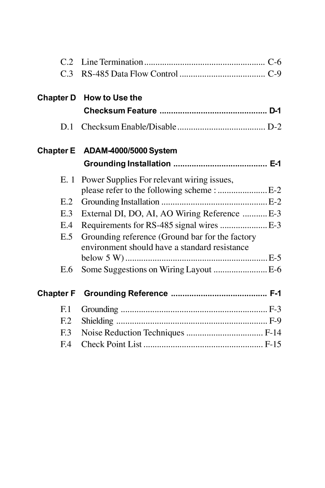 Advantech RS-485 user manual Power Supplies For relevant wiring issues 