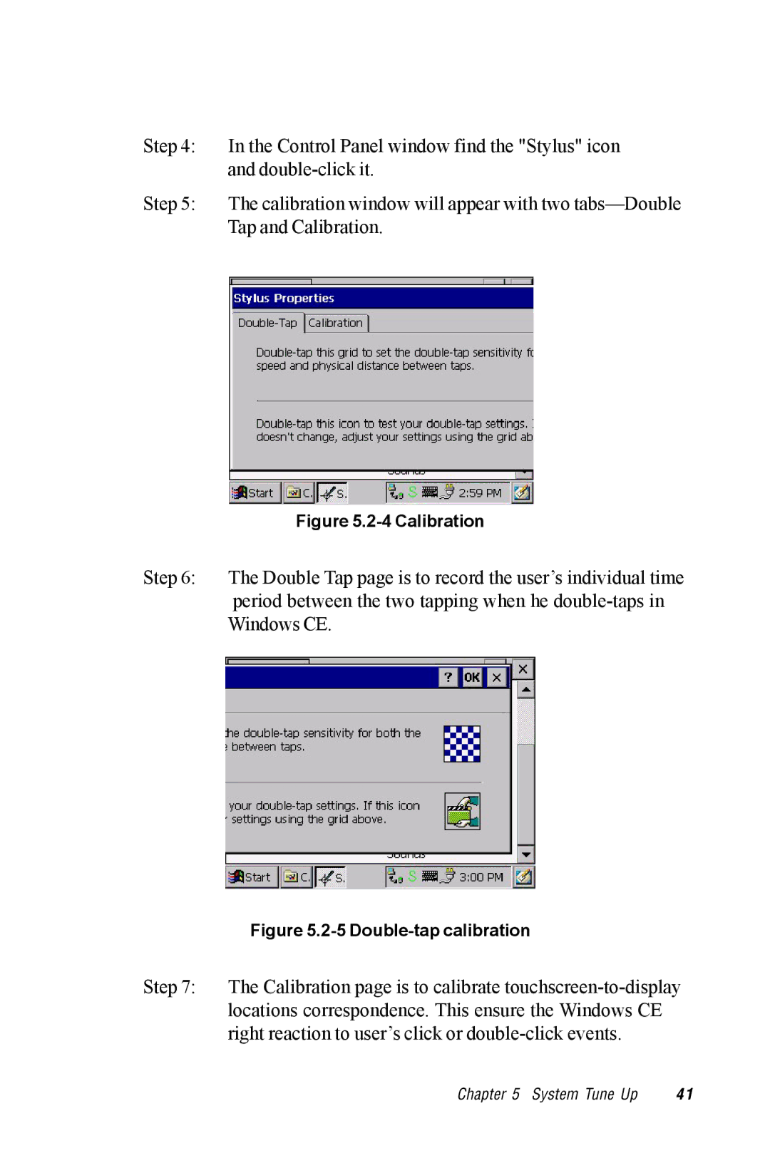 Advantech TPC-1260 manual Calibration 