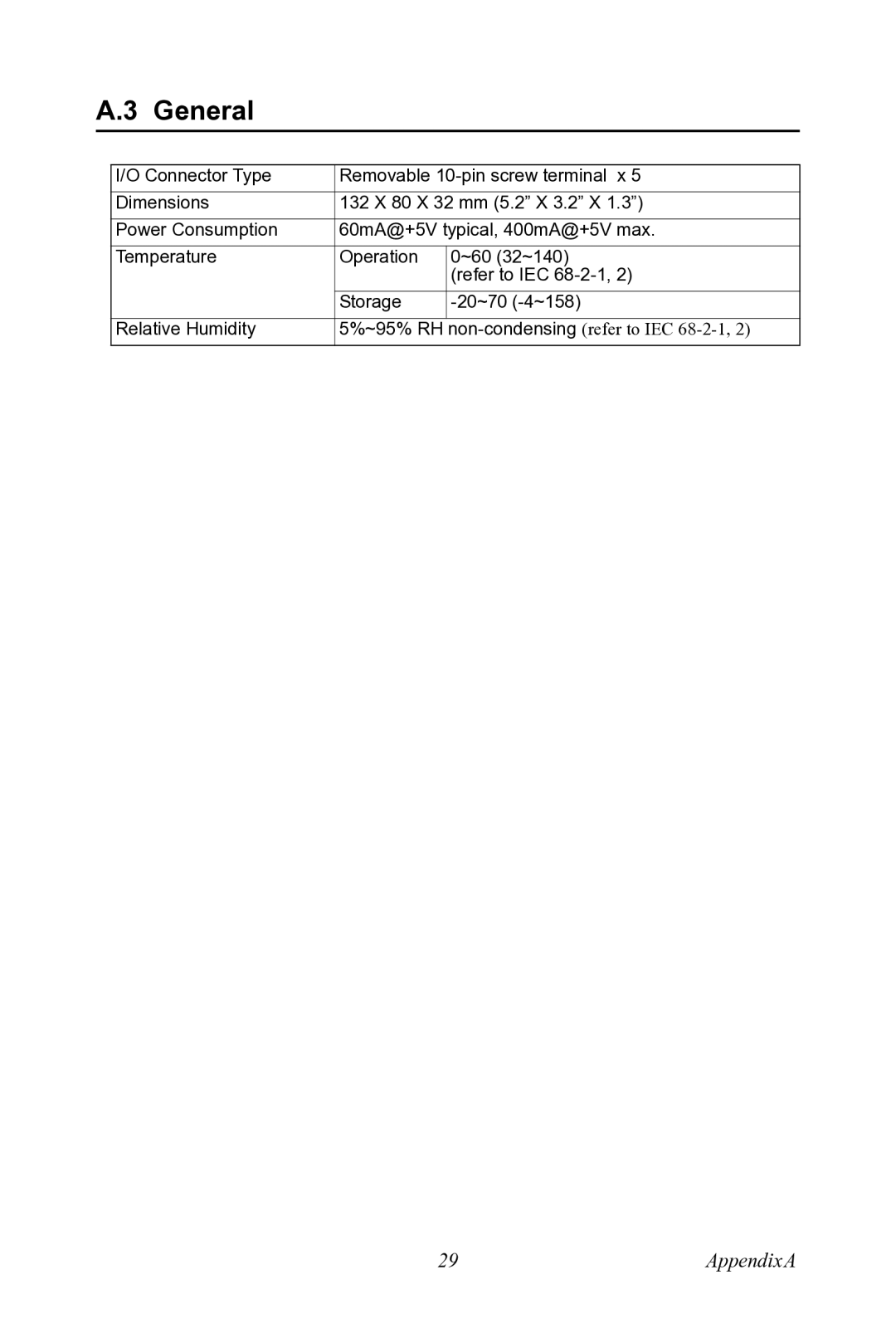 Advantech USB-4761 user manual General 