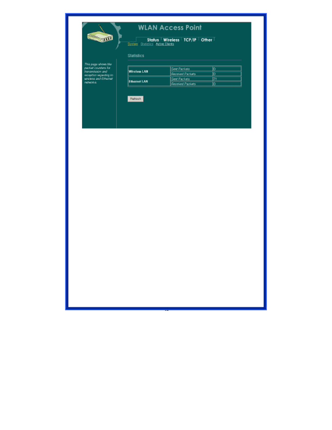 Advantek Networks AWN-AP-54MR user manual 