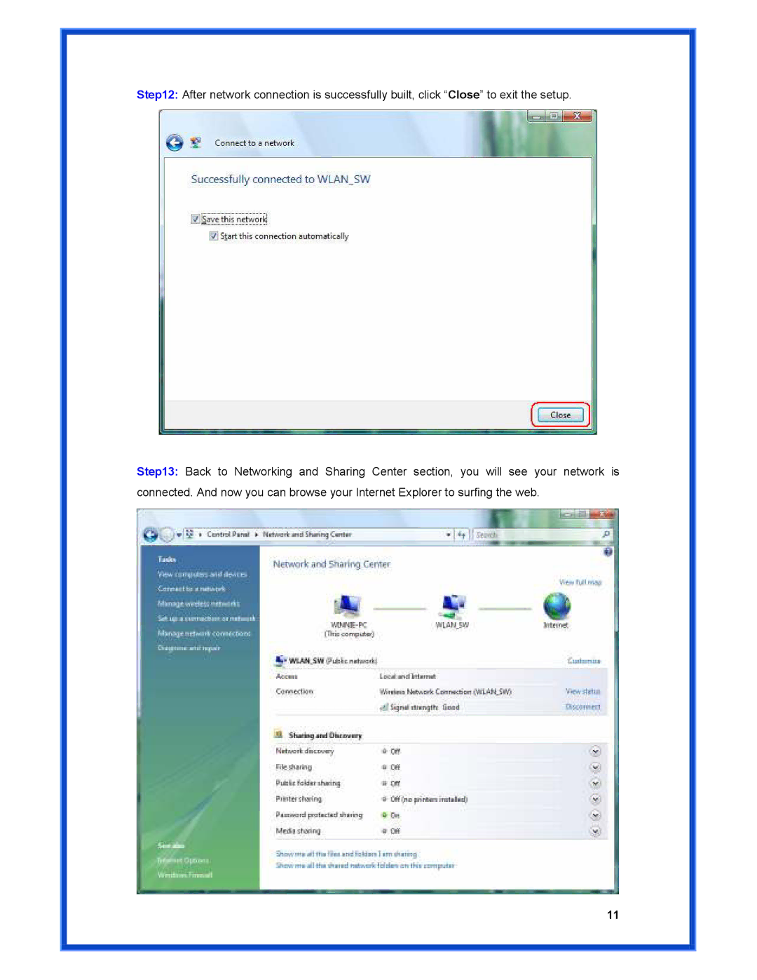 Advantek Networks AWN-PCI-54R user manual 