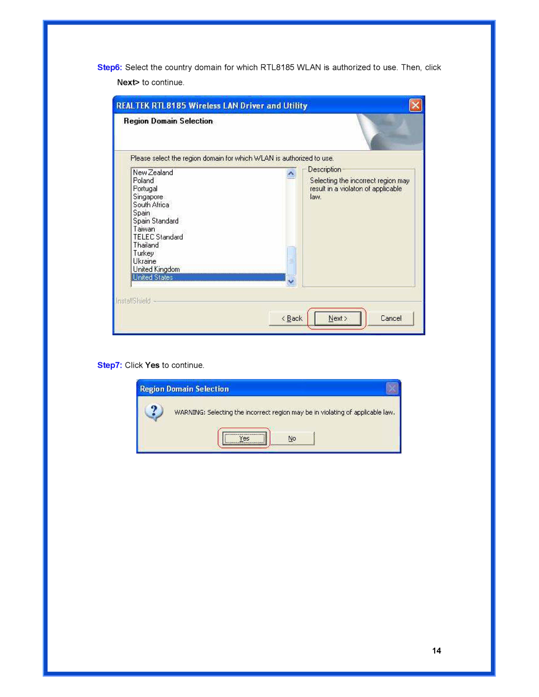 Advantek Networks AWN-PCI-54R user manual 