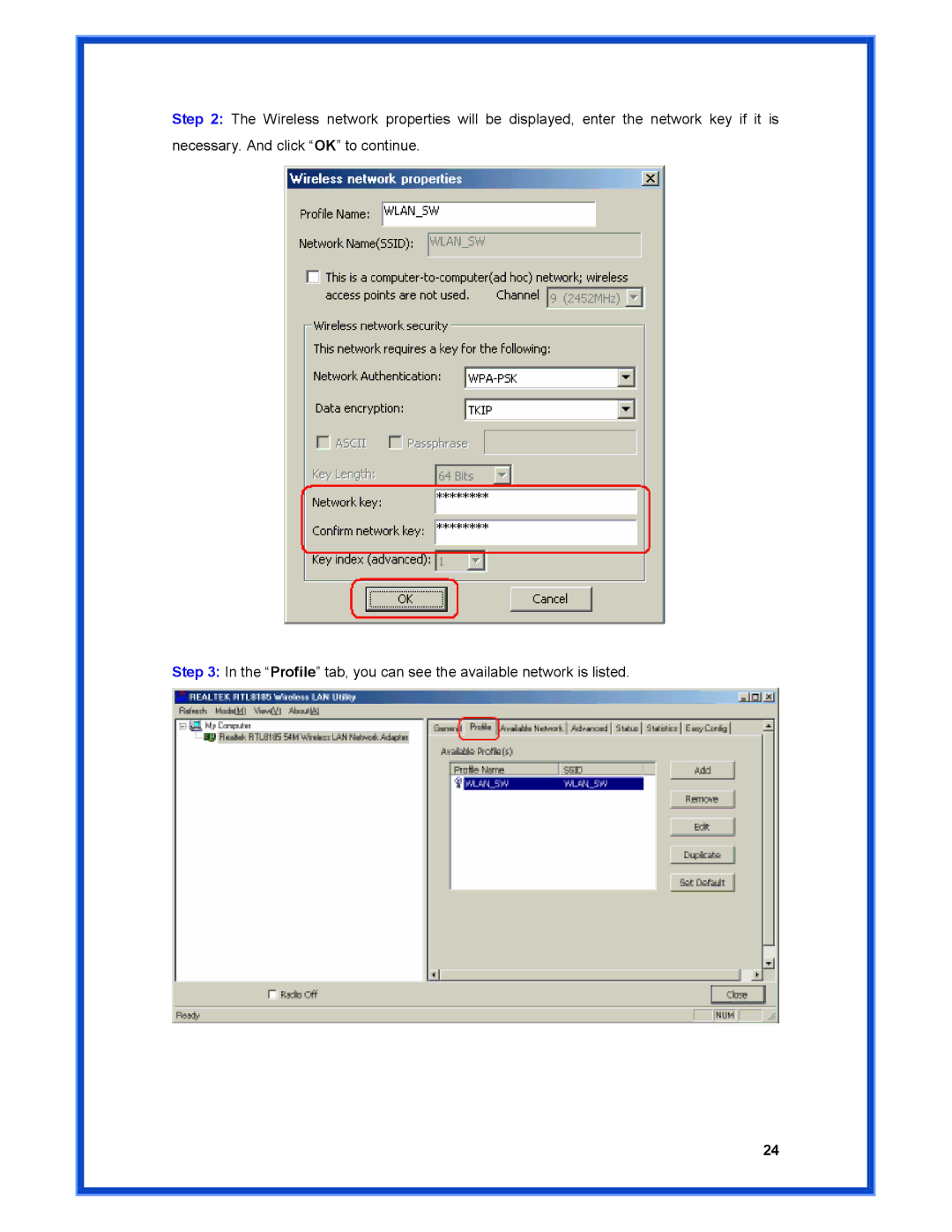 Advantek Networks AWN-PCI-54R user manual 