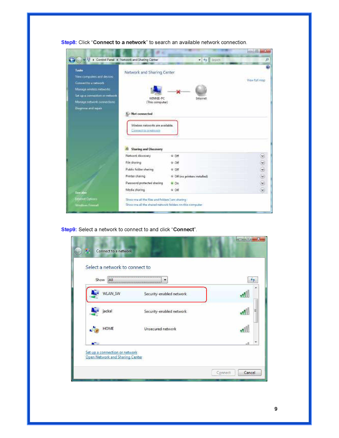 Advantek Networks AWN-PCI-54R user manual 