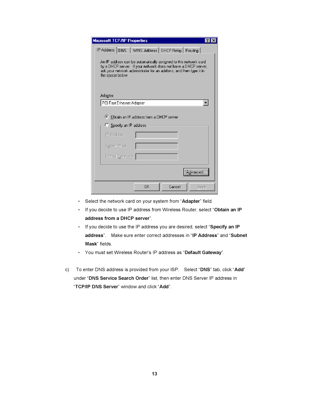 Advantek Networks AWR-854G, Wireless LAN 802.11g/b, 54Mbps/2.4GHz Broadband Router with Firewall Support user manual 