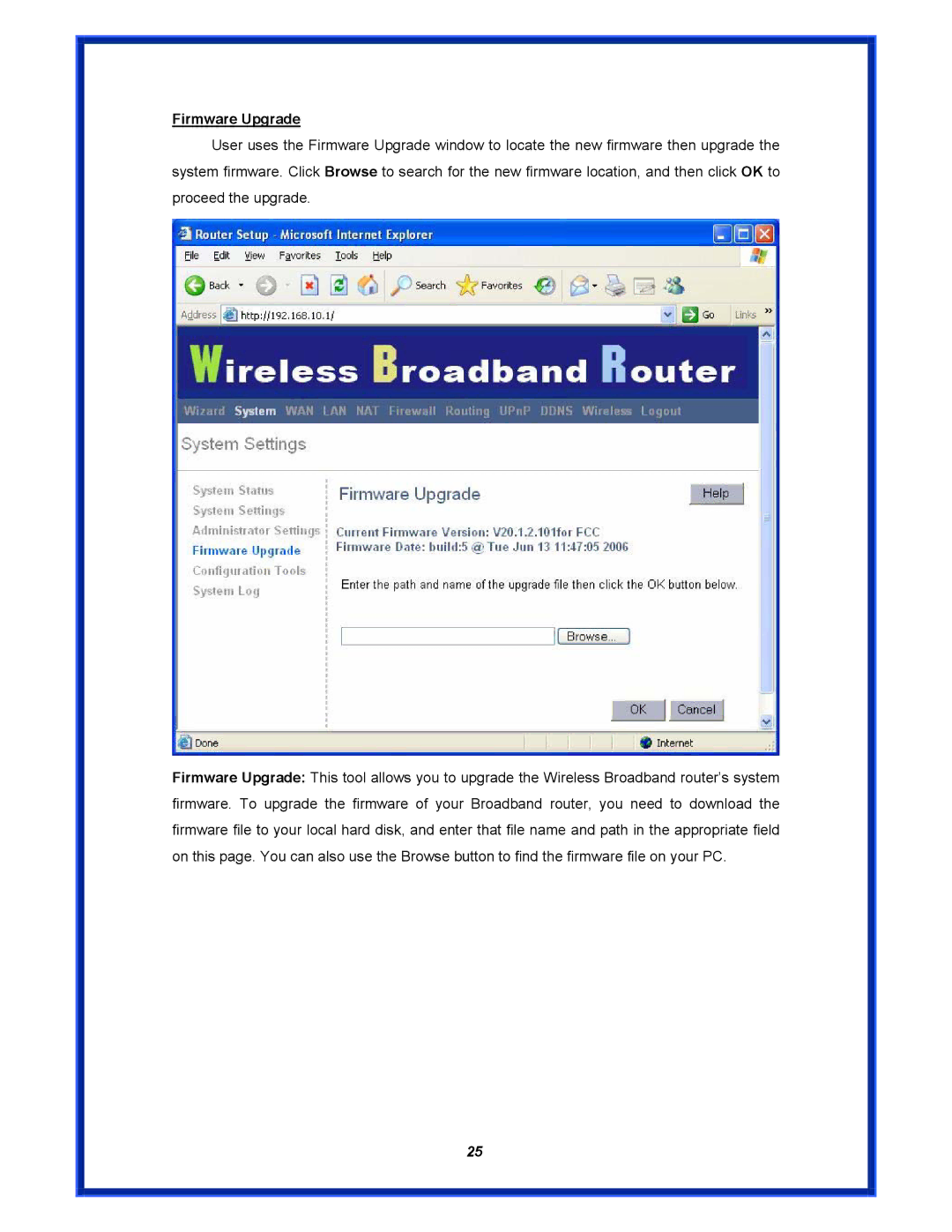 Advantek Networks AWR-MIMO-54RA user manual Firmware Upgrade 