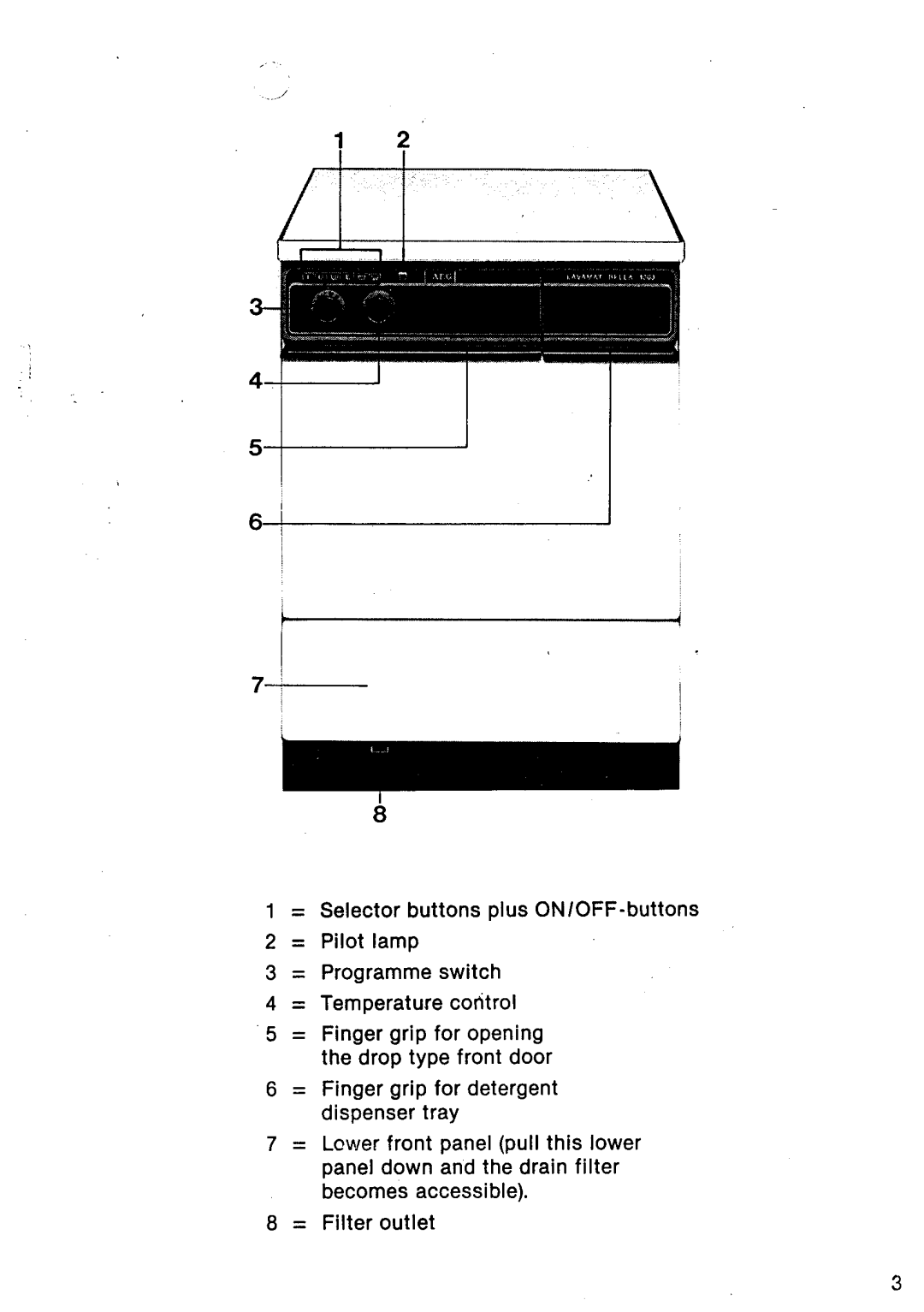 AEG 1003/803 manual 