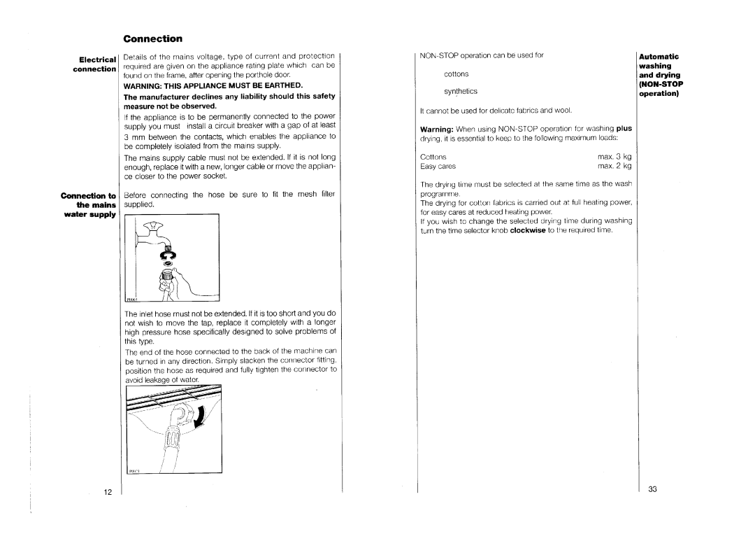 AEG 1263 manual 