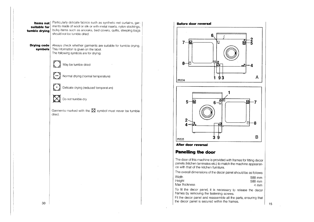 AEG 1263 manual 