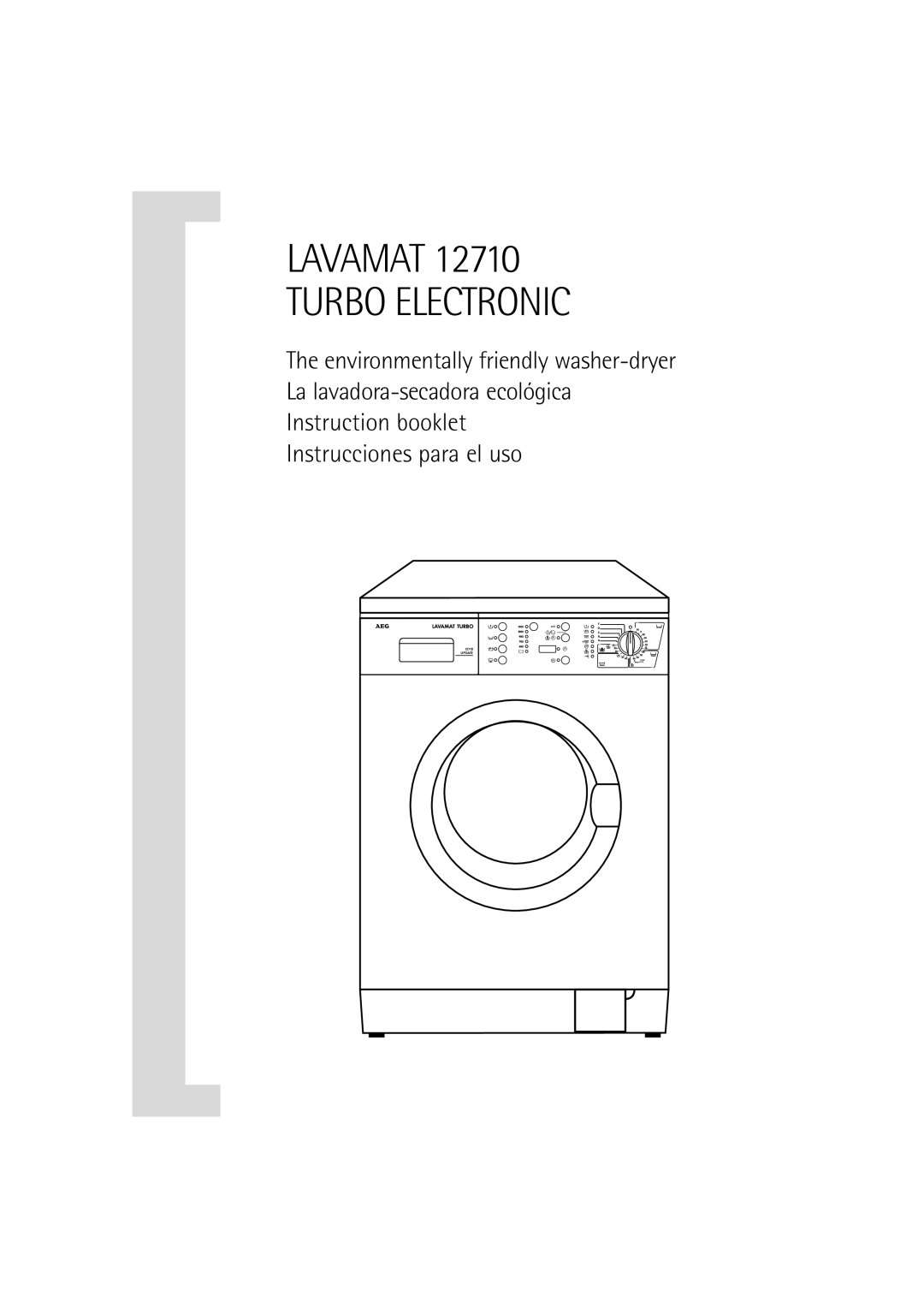 AEG 12710 manual Lavamat Turbo Electronic 