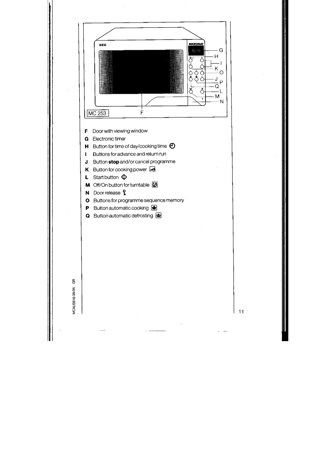 AEG 125, 135 manual 