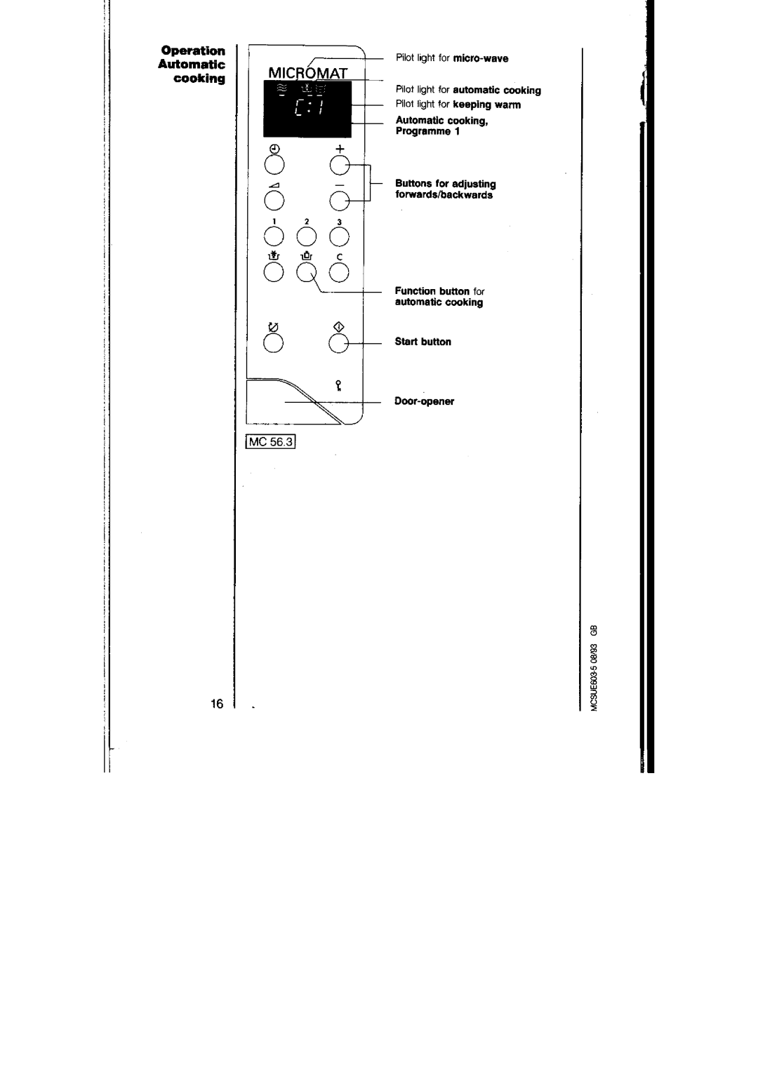 AEG 135, 125 manual 