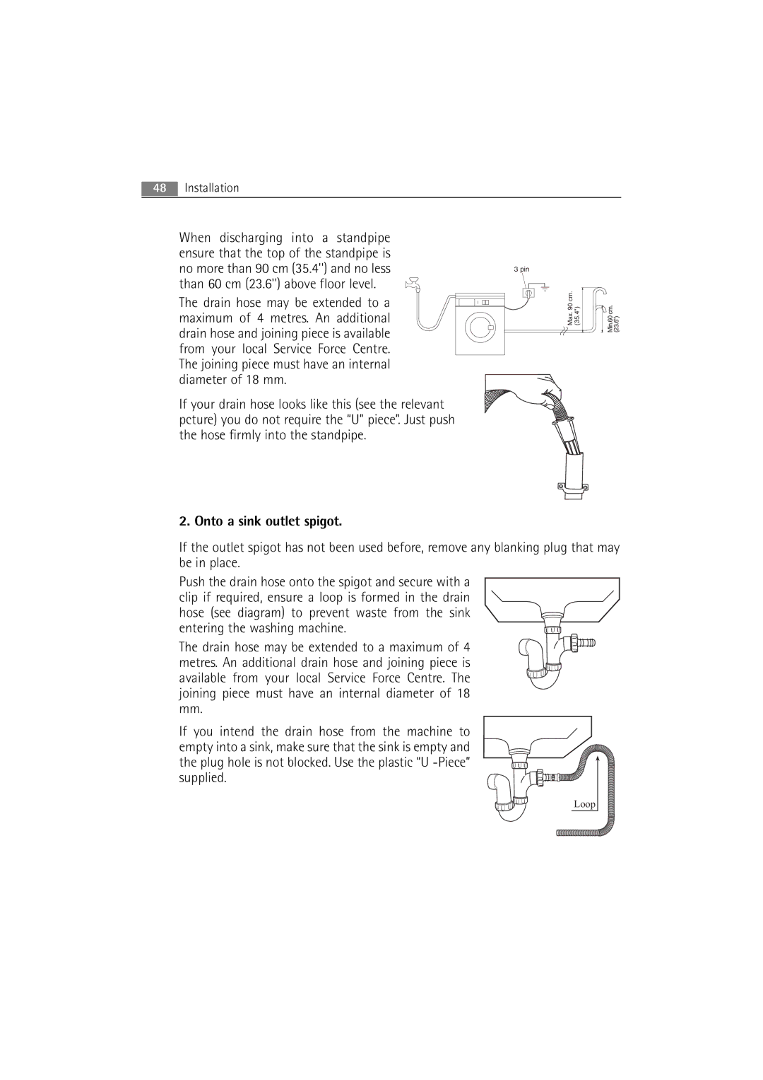 AEG 16850 user manual Onto a sink outlet spigot 