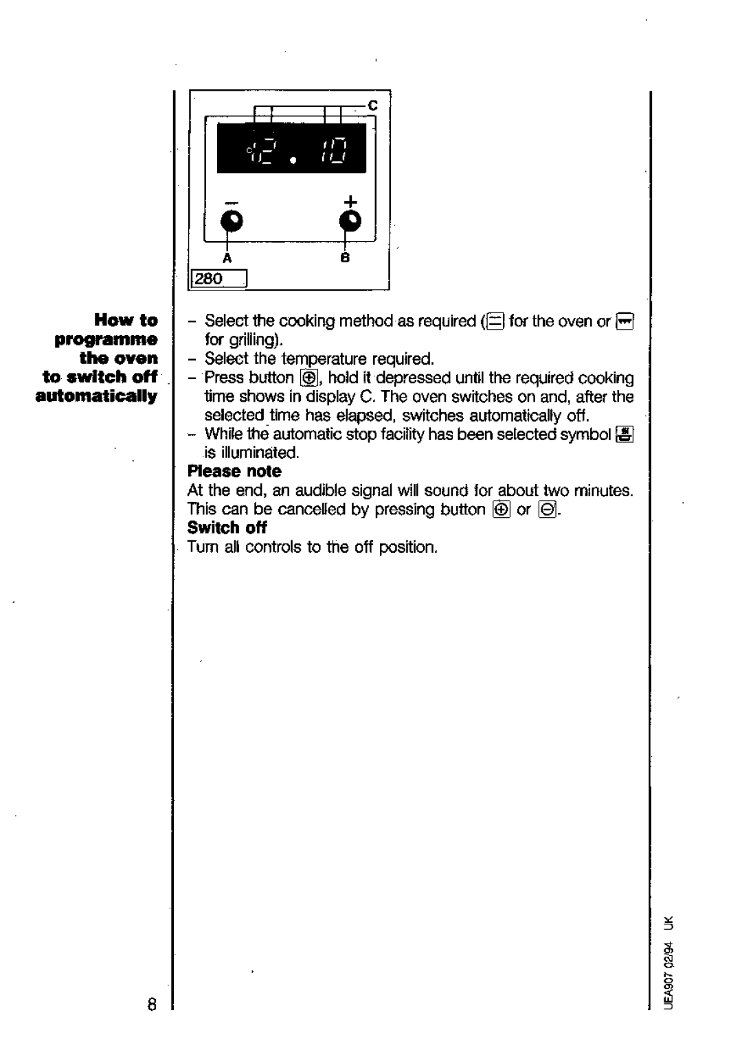 AEG 2040 B manual 