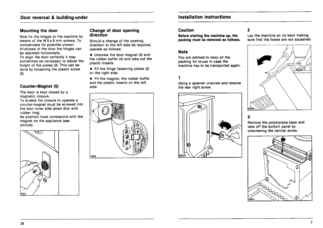 AEG 2200 I W-D manual 