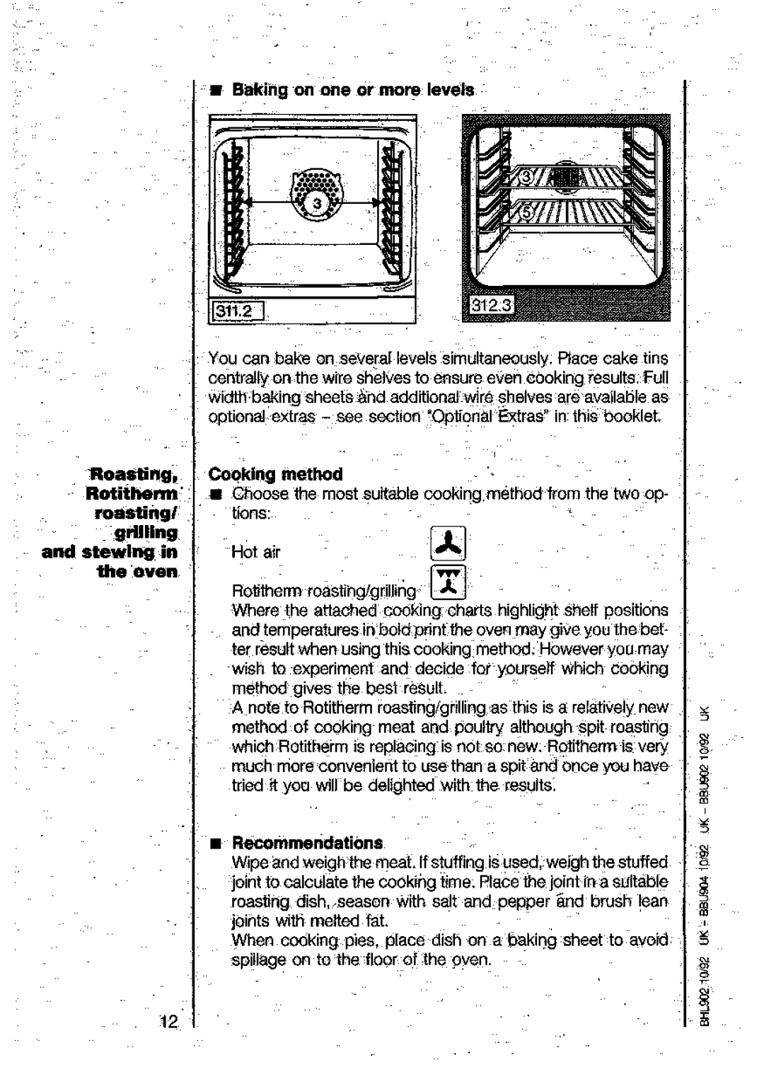 AEG 312B manual 