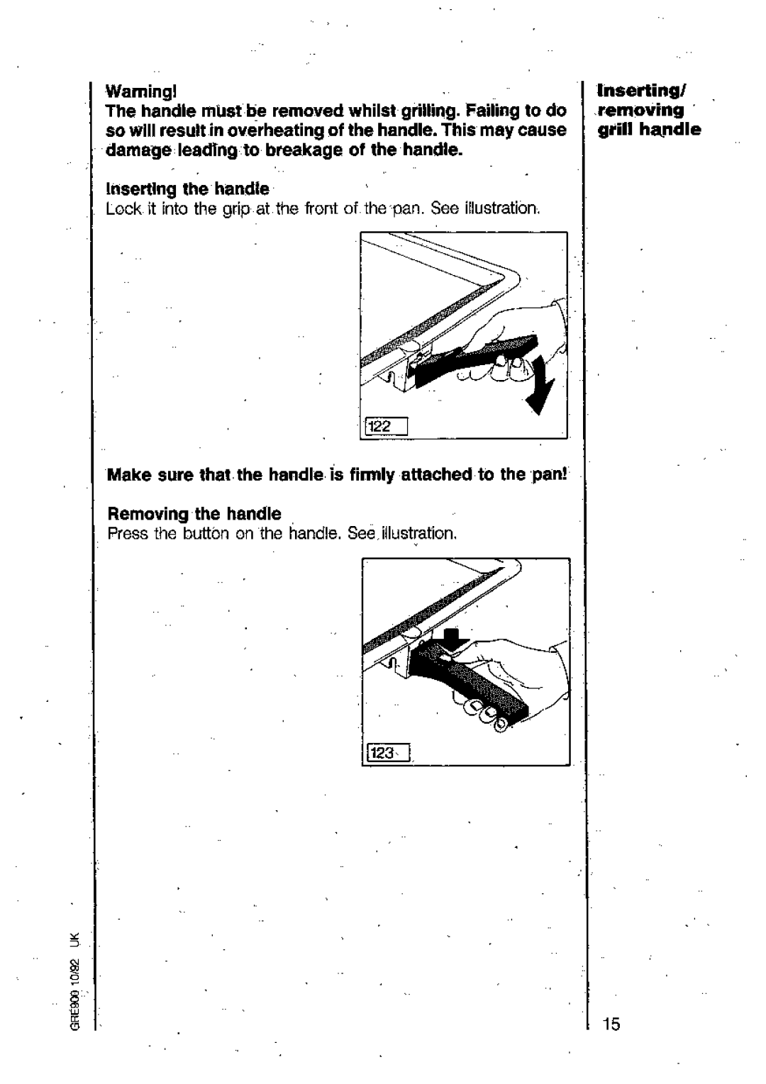 AEG 312B manual 