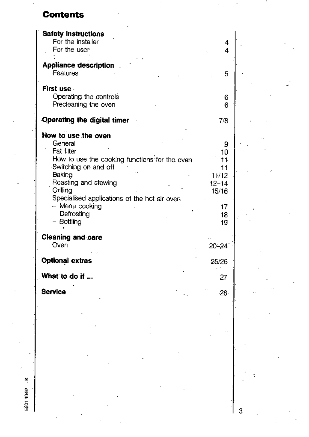 AEG 312B manual 