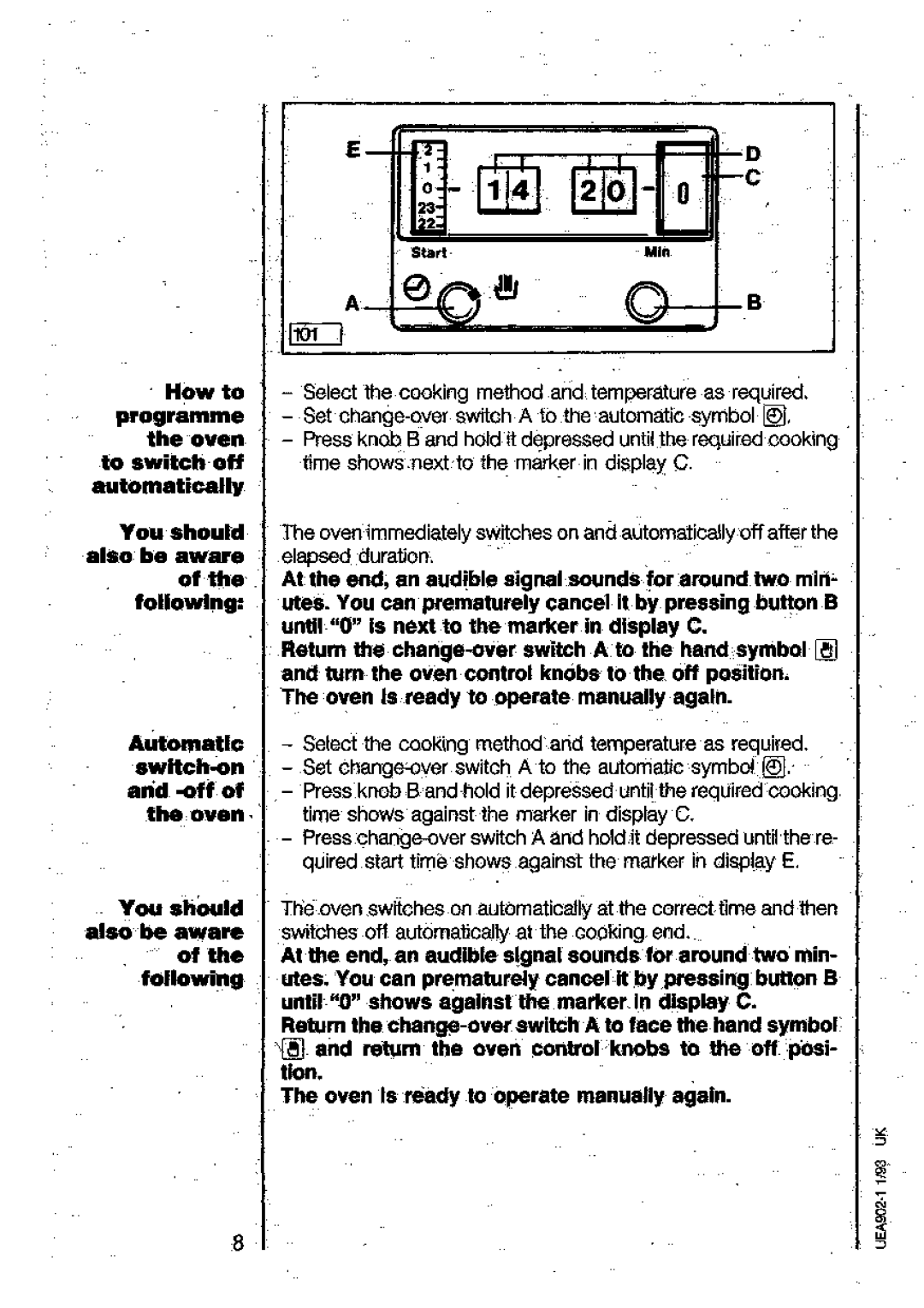 AEG 312B manual 