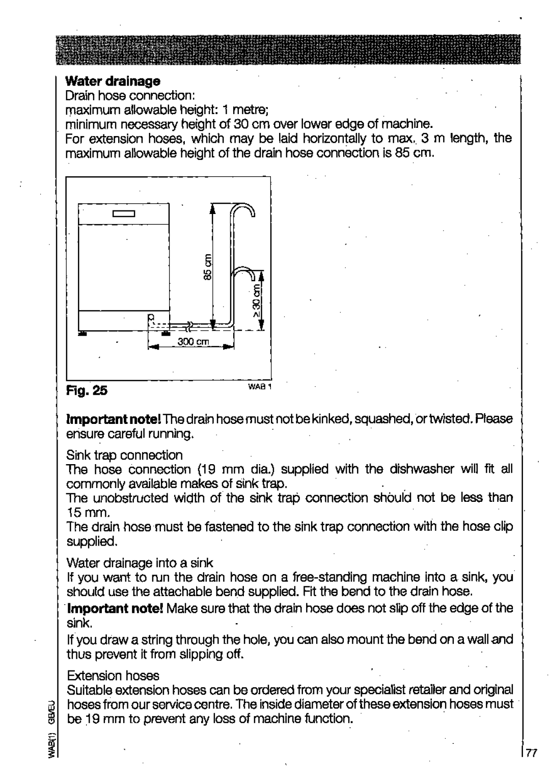 AEG 3130 manual 