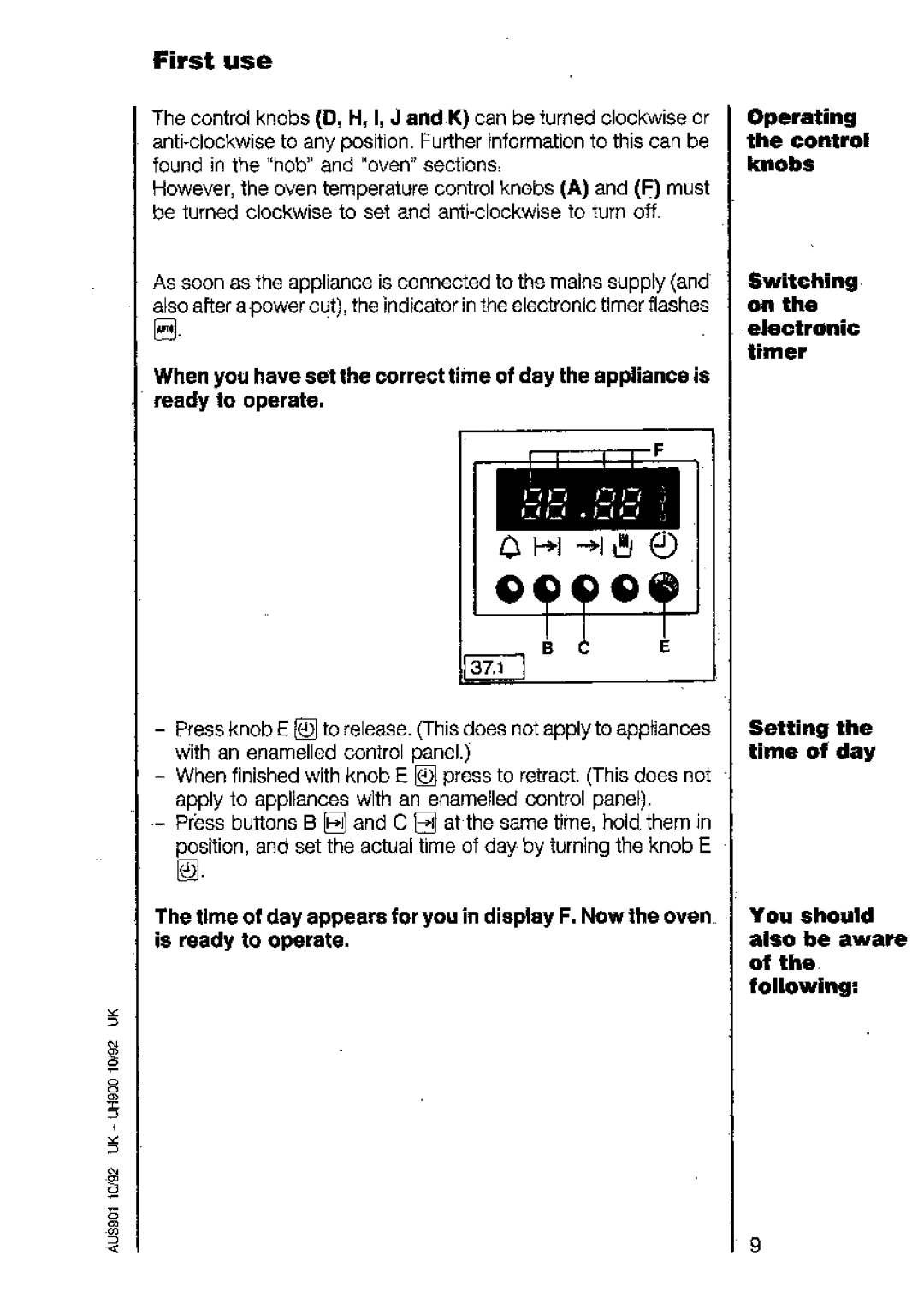 AEG 318V manual 