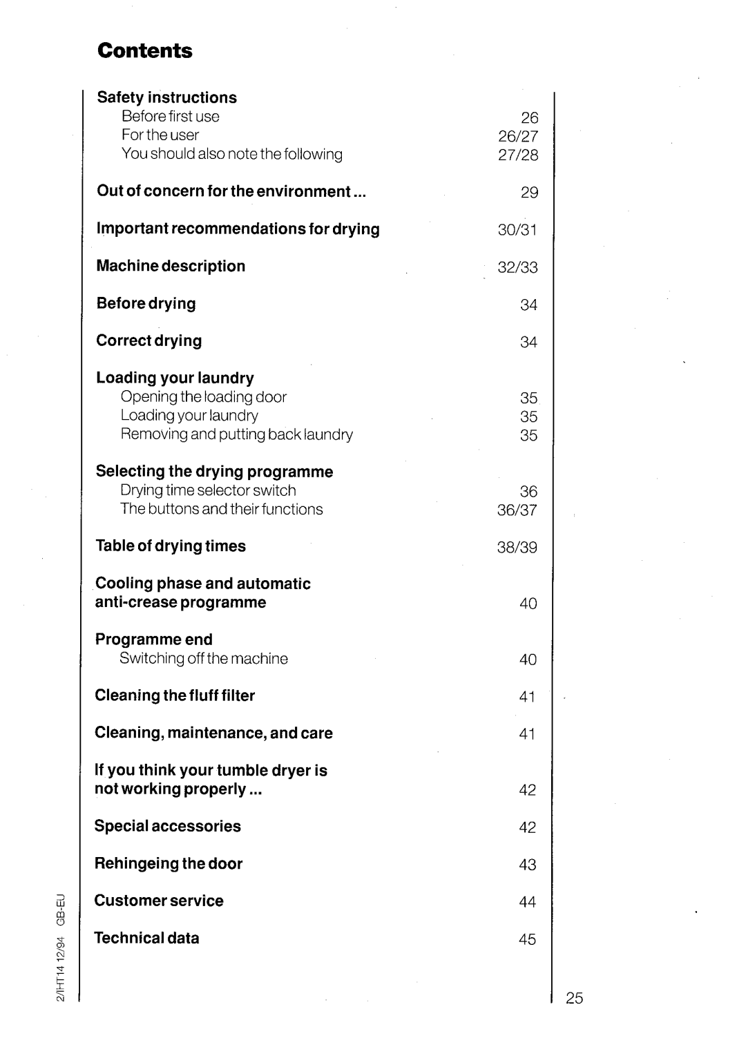 AEG 3200 manual 