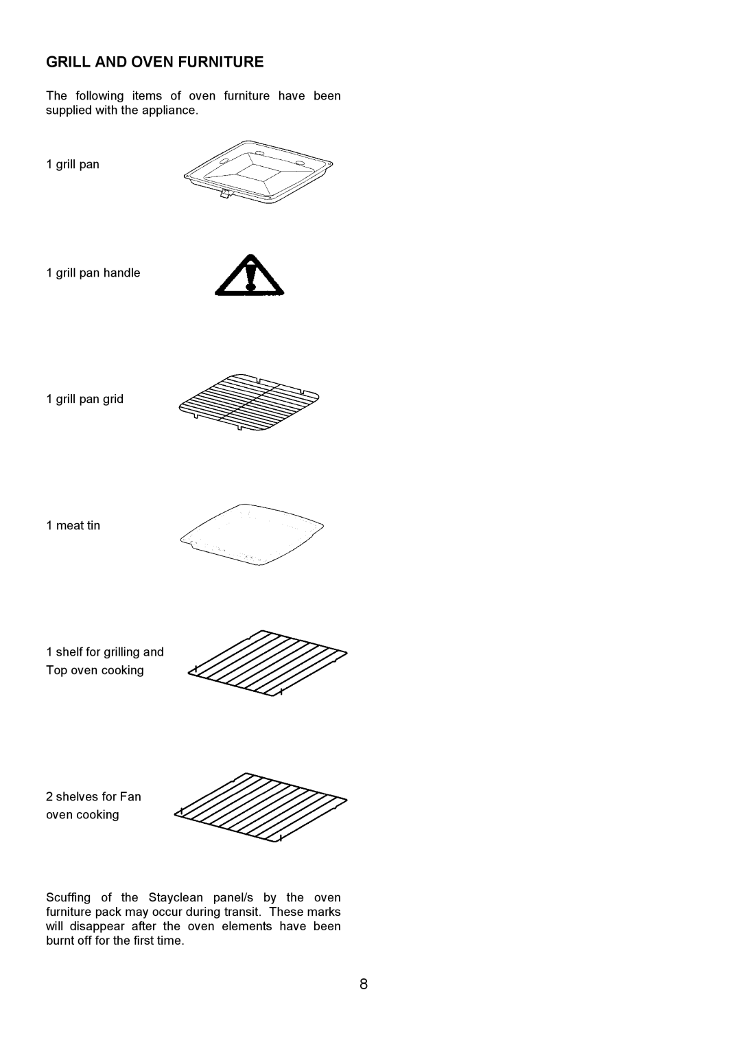 AEG 3210 BU installation instructions Grill and Oven Furniture 