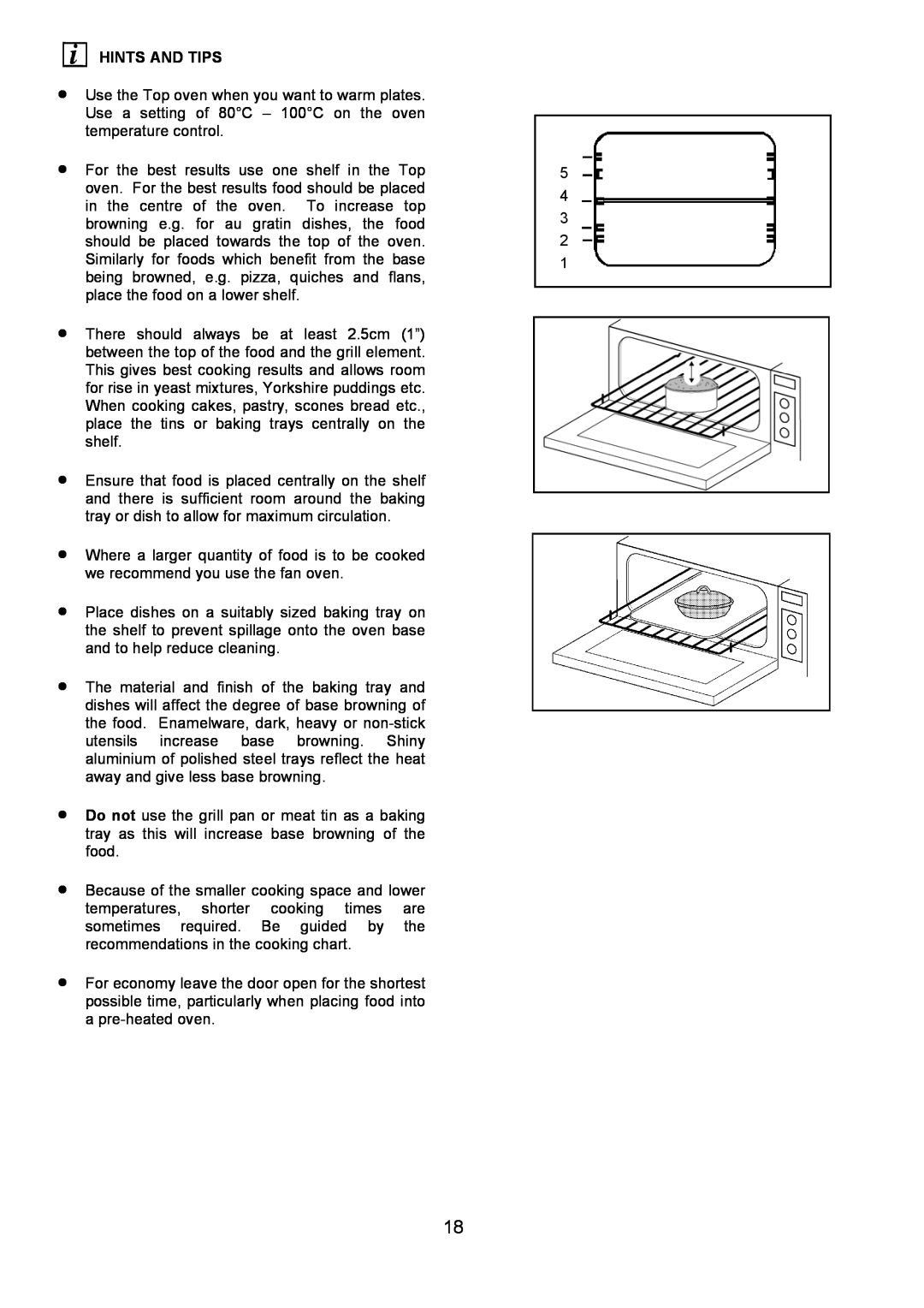AEG 3210 BU installation instructions Hints And Tips 