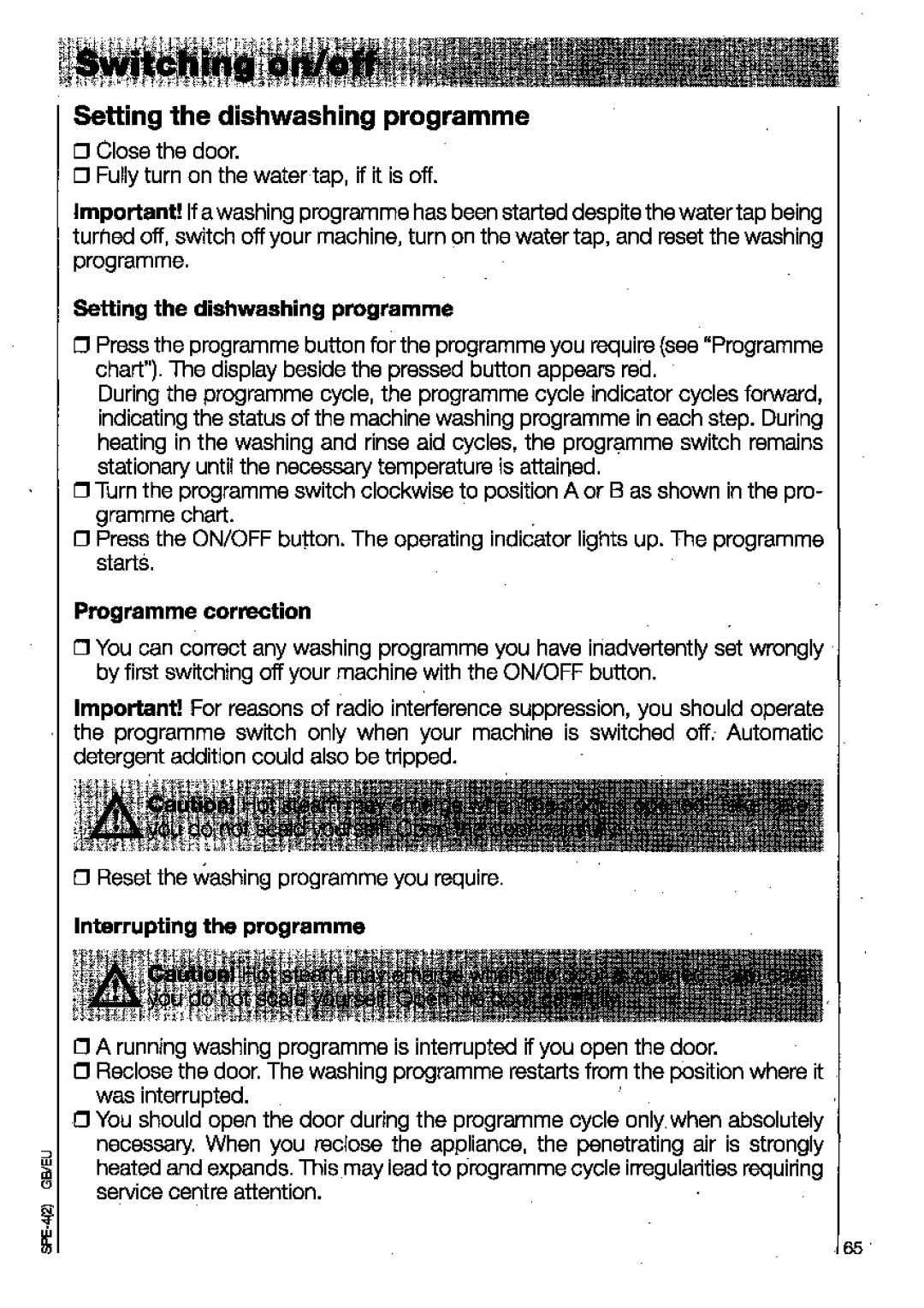 AEG 4159 manual 