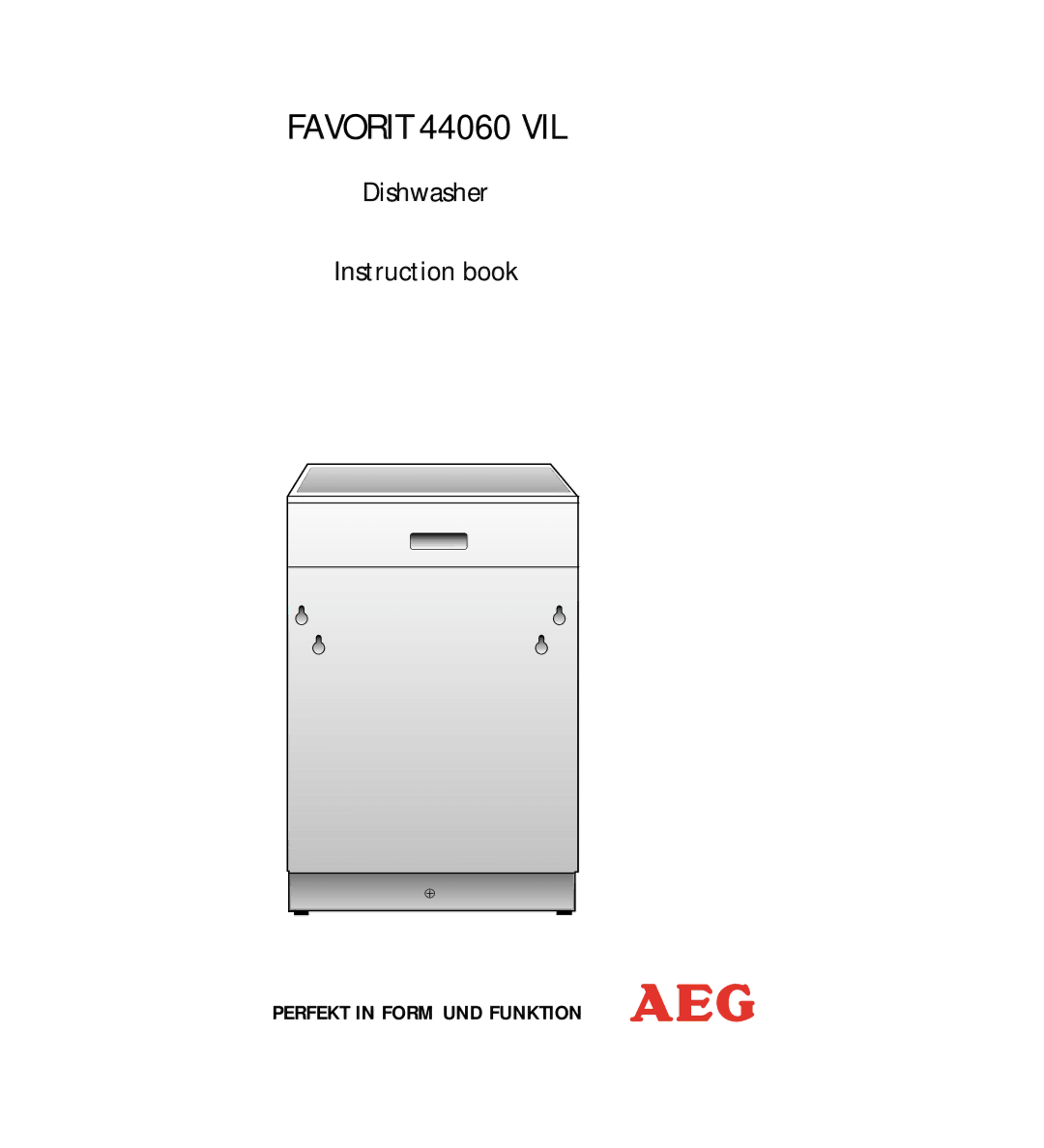 AEG manual Favorit 44060 VIL 